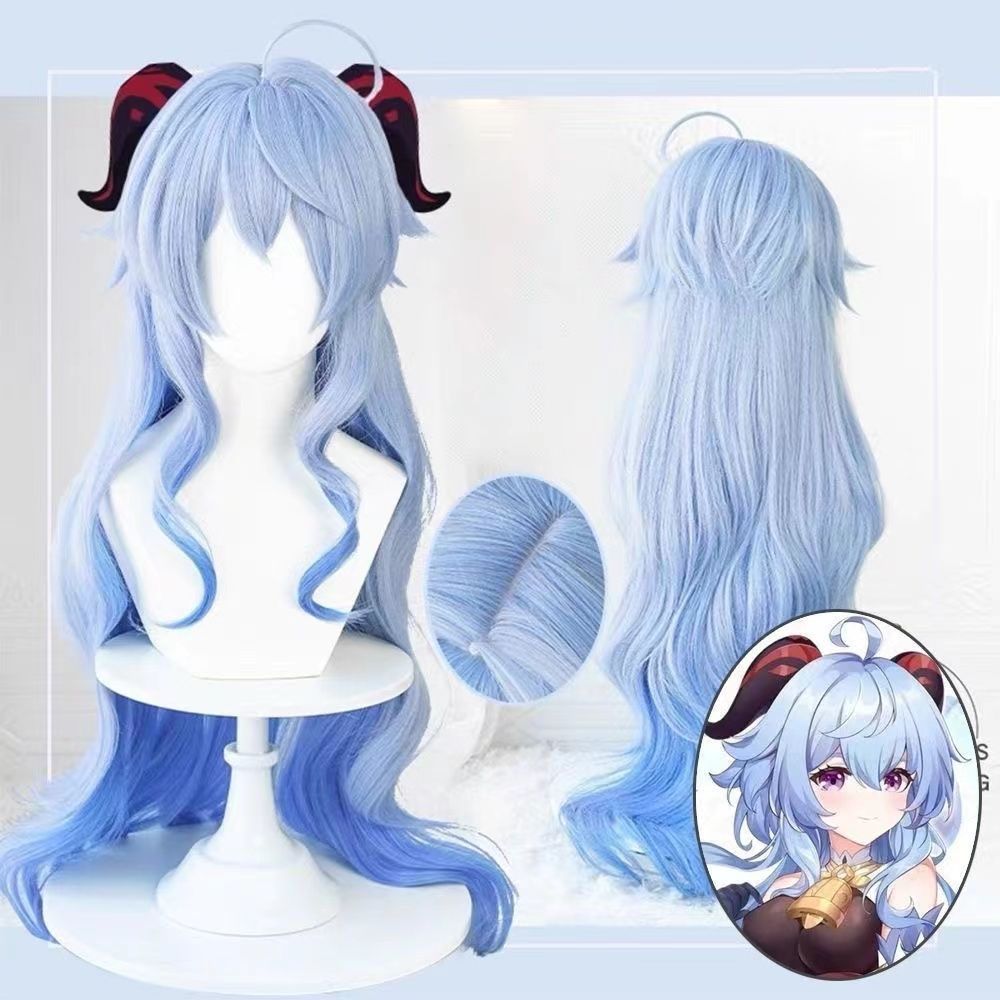 Women'S Affordable Accessories - Peruca cosplay Ganyu pronta para usar