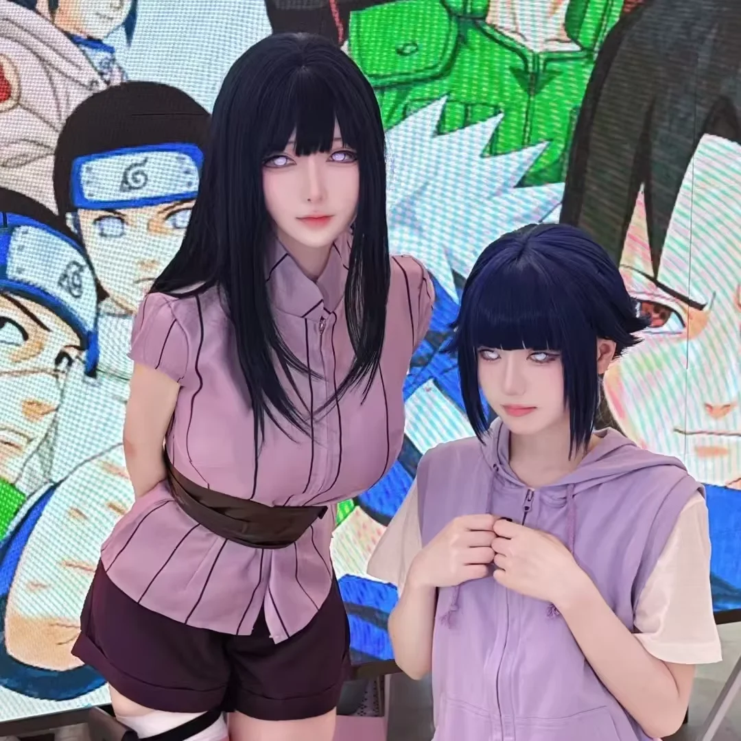 Women'S Vacation Accessories - Peruca de cosplay Hyuga Hinata para