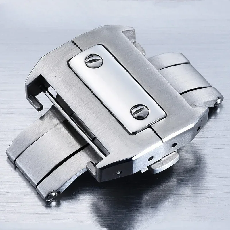 Women'S Accessories Cartier - Fecho Borboleta Duplo de Aço Inoxidável