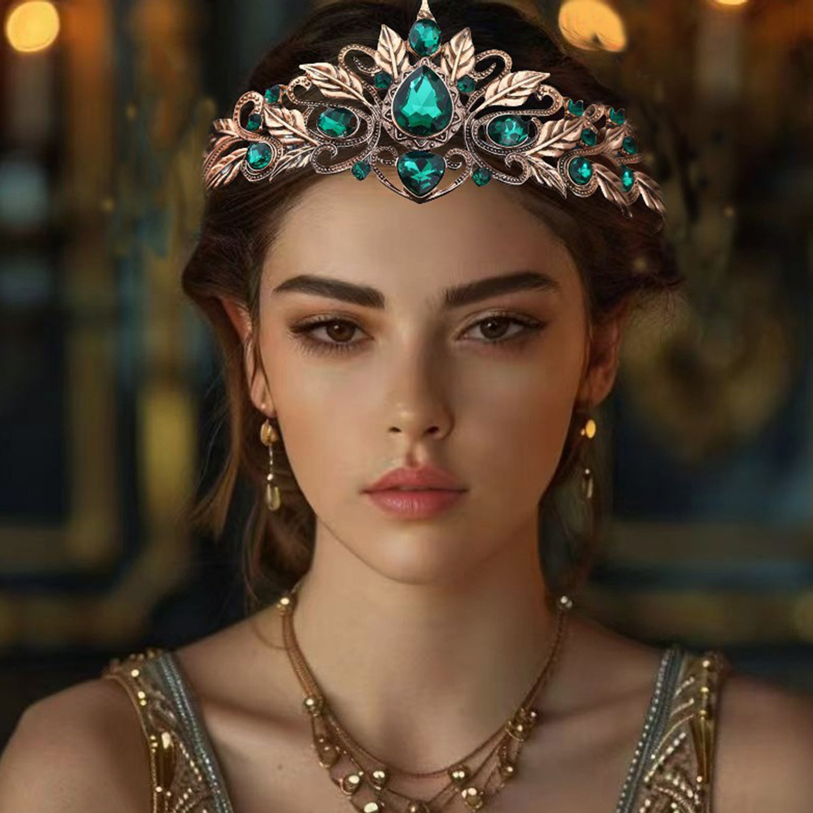 Women'S Wedding Accessories - Coroa de Cabelo Estilo Barroco em