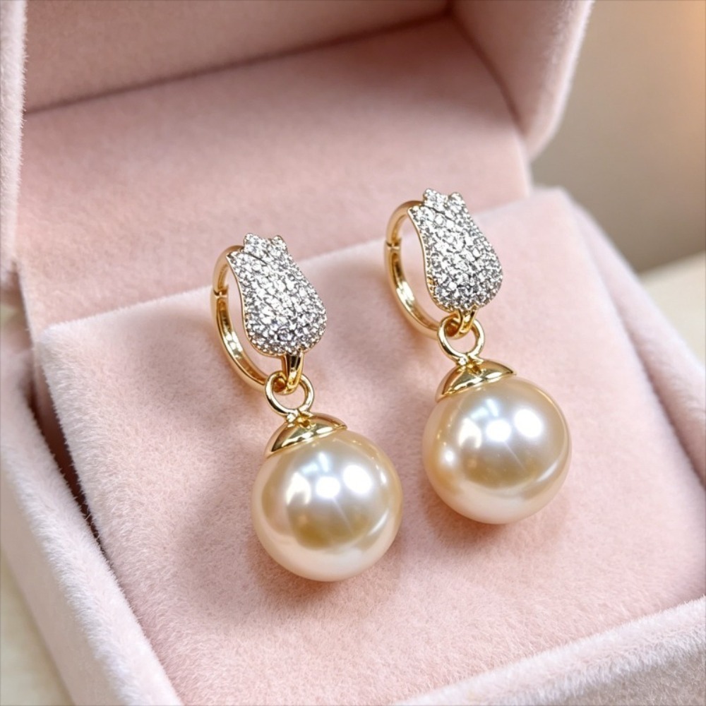 Women'S Affordable Accessories - 1 Par de Brincos de Pérola