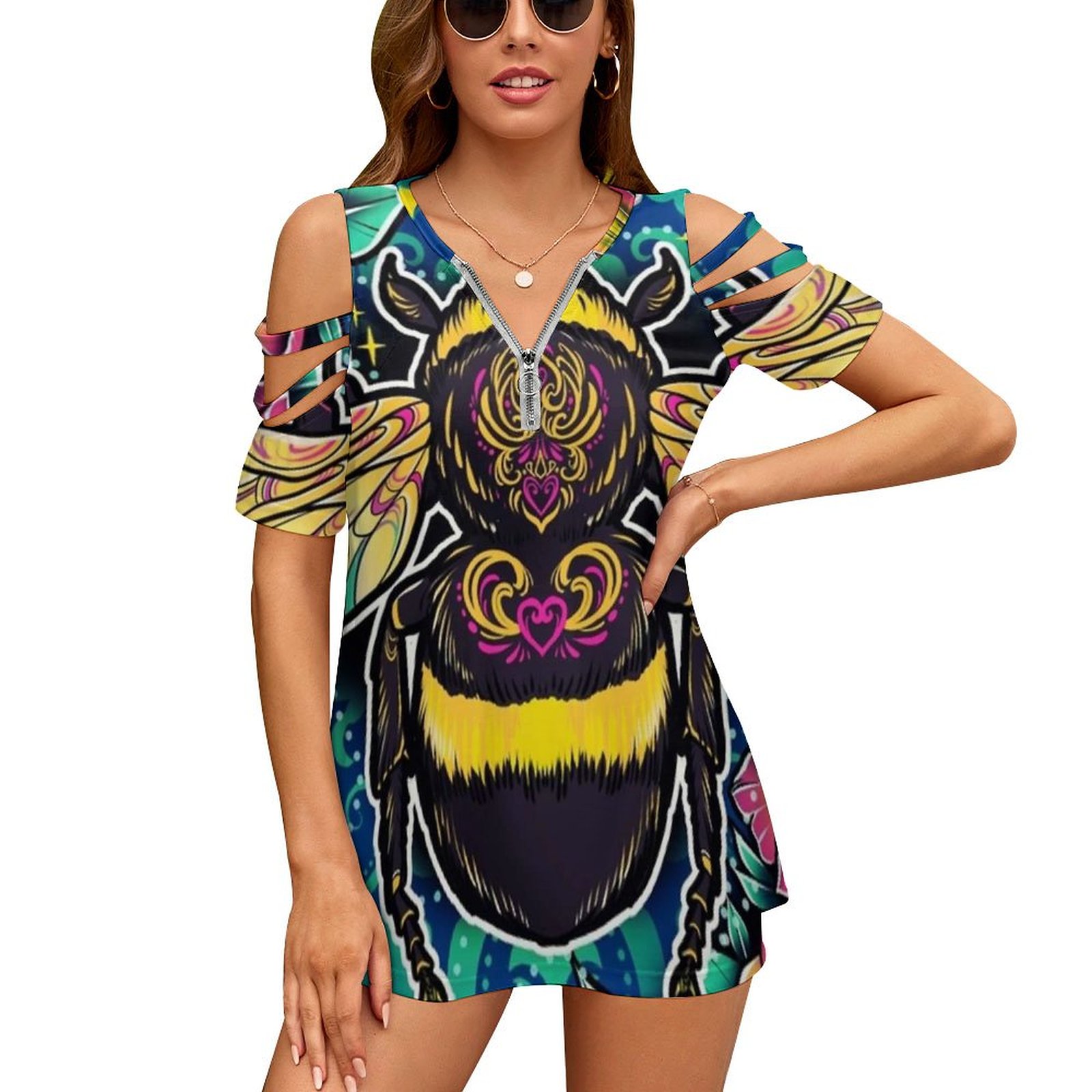 Women Accessories Drawing - Nova moda zip fora do ombro