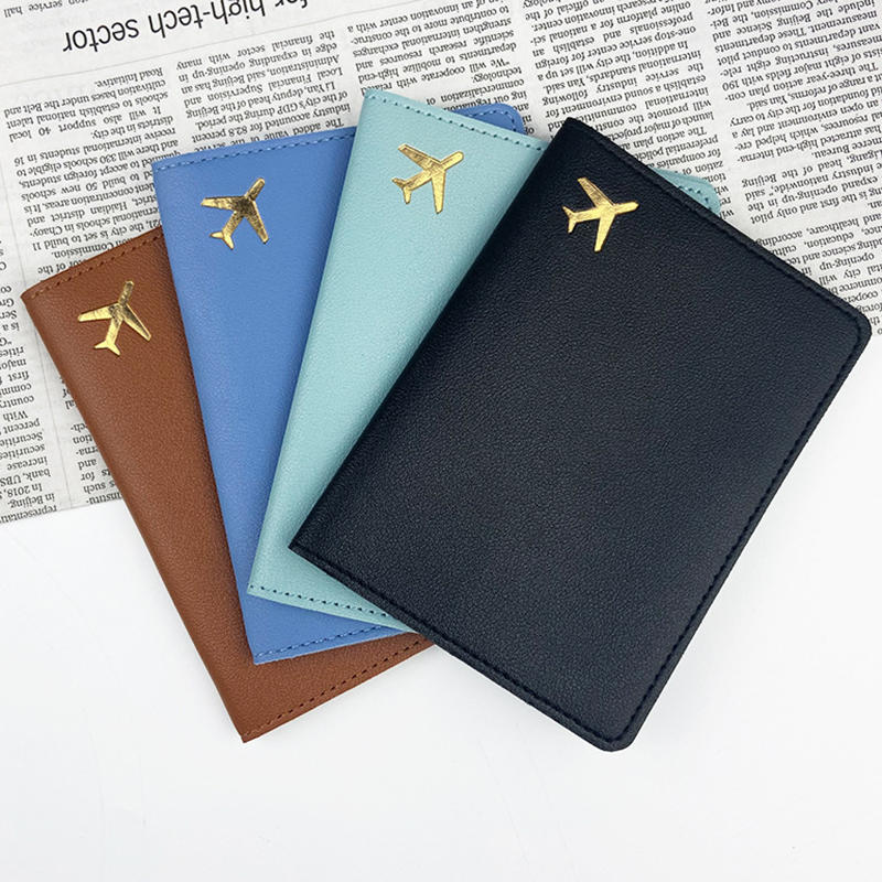Women Accessories Business Name - Capa luxuosa dourada para passaporte de