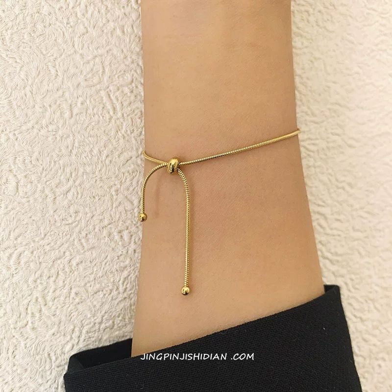 Women Accessories Drawing - MEYRROYU-aço inoxidável desenhar pulseiras de ajuste