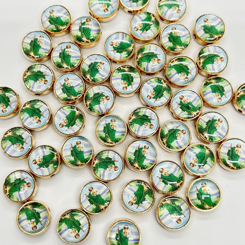 Women Juda Accessories - 20 Peças de Berloques Religiosos Verdes