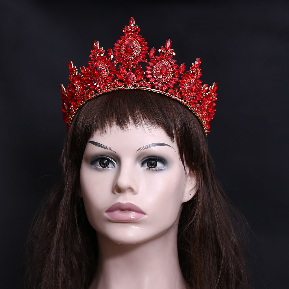 Women'S Wedding Accessories - Coroa de noiva barroca europeia e