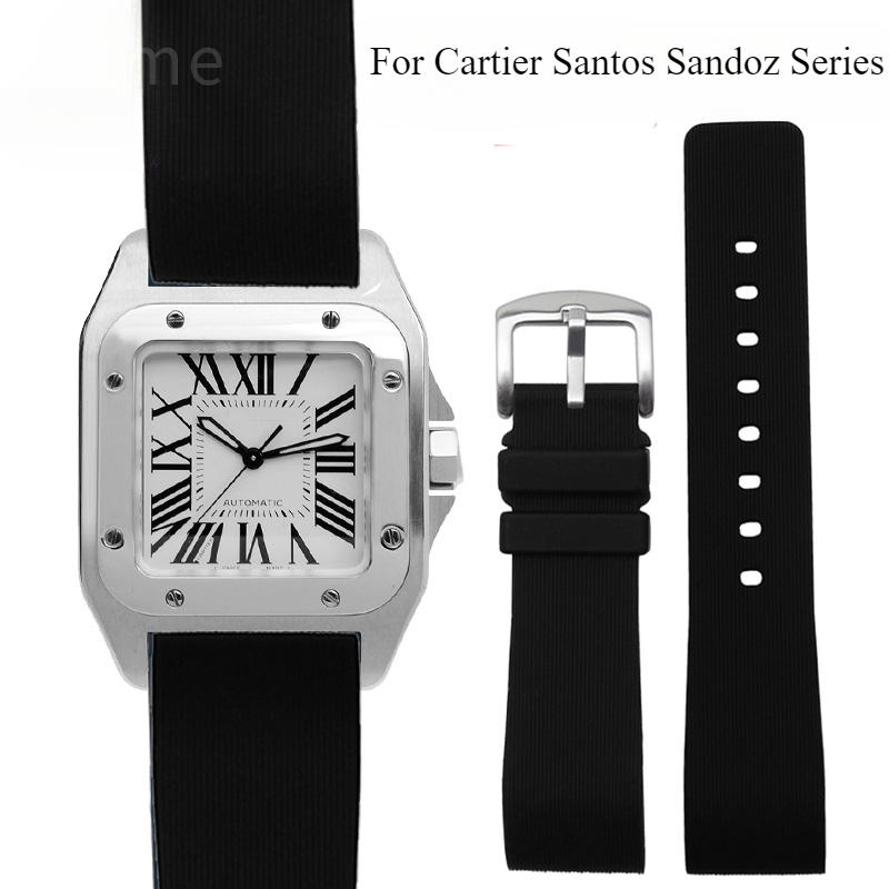 Women'S Accessories Cartier - Pulseira de relógio de silicone azul