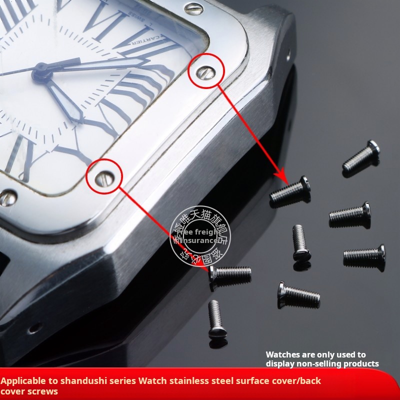 Parafuso de relógio de aço ino - Women'S Accessories Cartier avaliação e preço