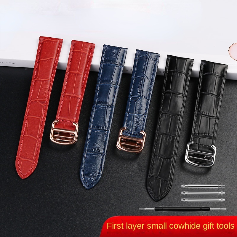 Pulseira de Couro Genuíno para - Women'S Accessories Cartier avaliação e preço
