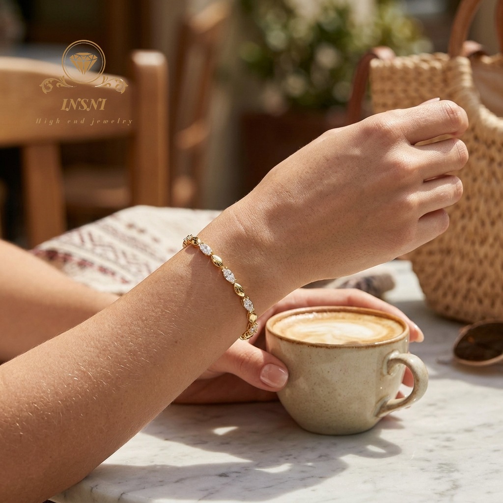 Pulseira Feminina de Moissanit - Women'S Affordable Accessories avaliação e preço