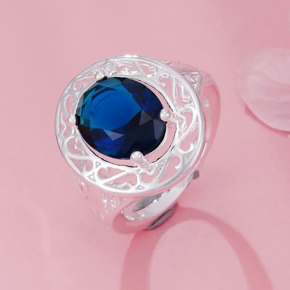 Novos anéis ovais de cristal a - Women'S Affordable Accessories avaliação e preço