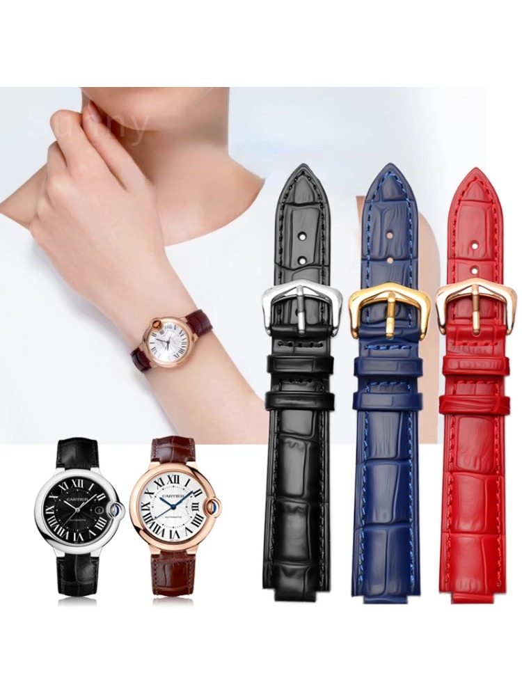 Pulseira de relógio de couro g - Women'S Accessories Cartier avaliação e preço