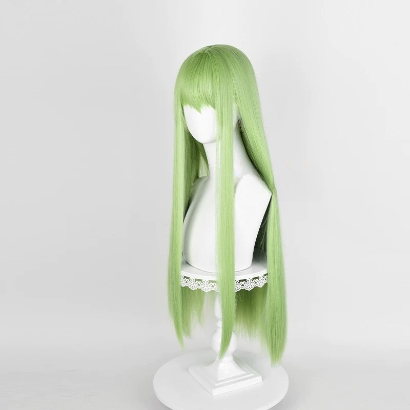 Peruca Verde Longa Sintética p - Women'S Accessories List avaliação e preço