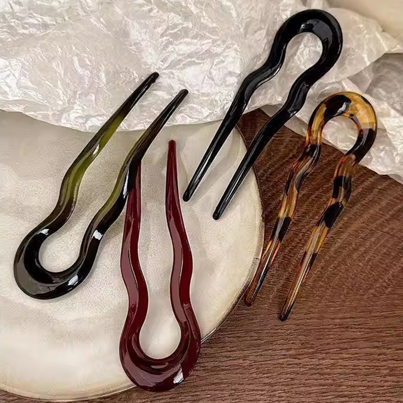 Elegante Grampo de Cabelo em A - Women'S Accessories List avaliação e preço