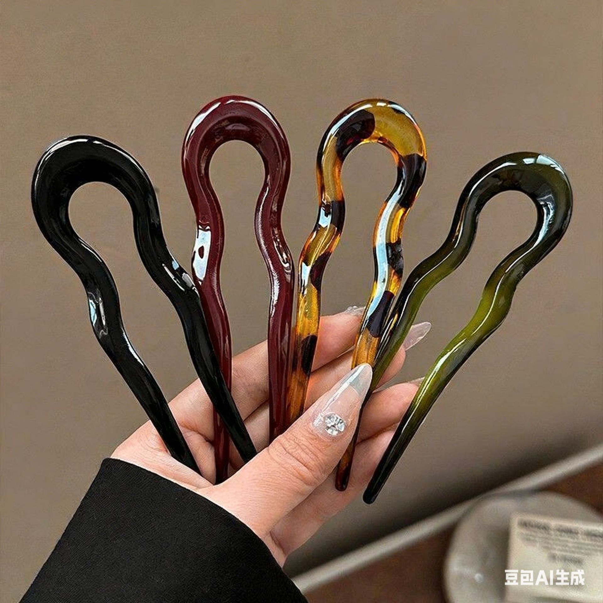 Elegante Grampo de Cabelo em A - Women'S Accessories List avaliação e preço