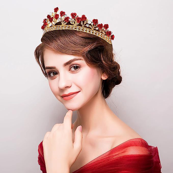 Coroa de Noiva Barroca em Cerâ - Women'S Wedding Accessories avaliação e preço