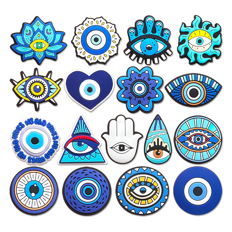 Nova chegada mau olhos sapato  - Women'S Accessories For Crocs avaliação e preço