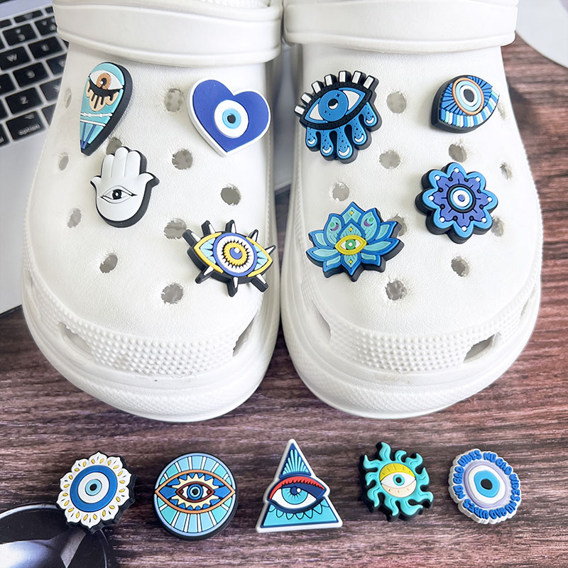 Nova chegada mau olhos sapato  - Women'S Accessories For Crocs avaliação e preço