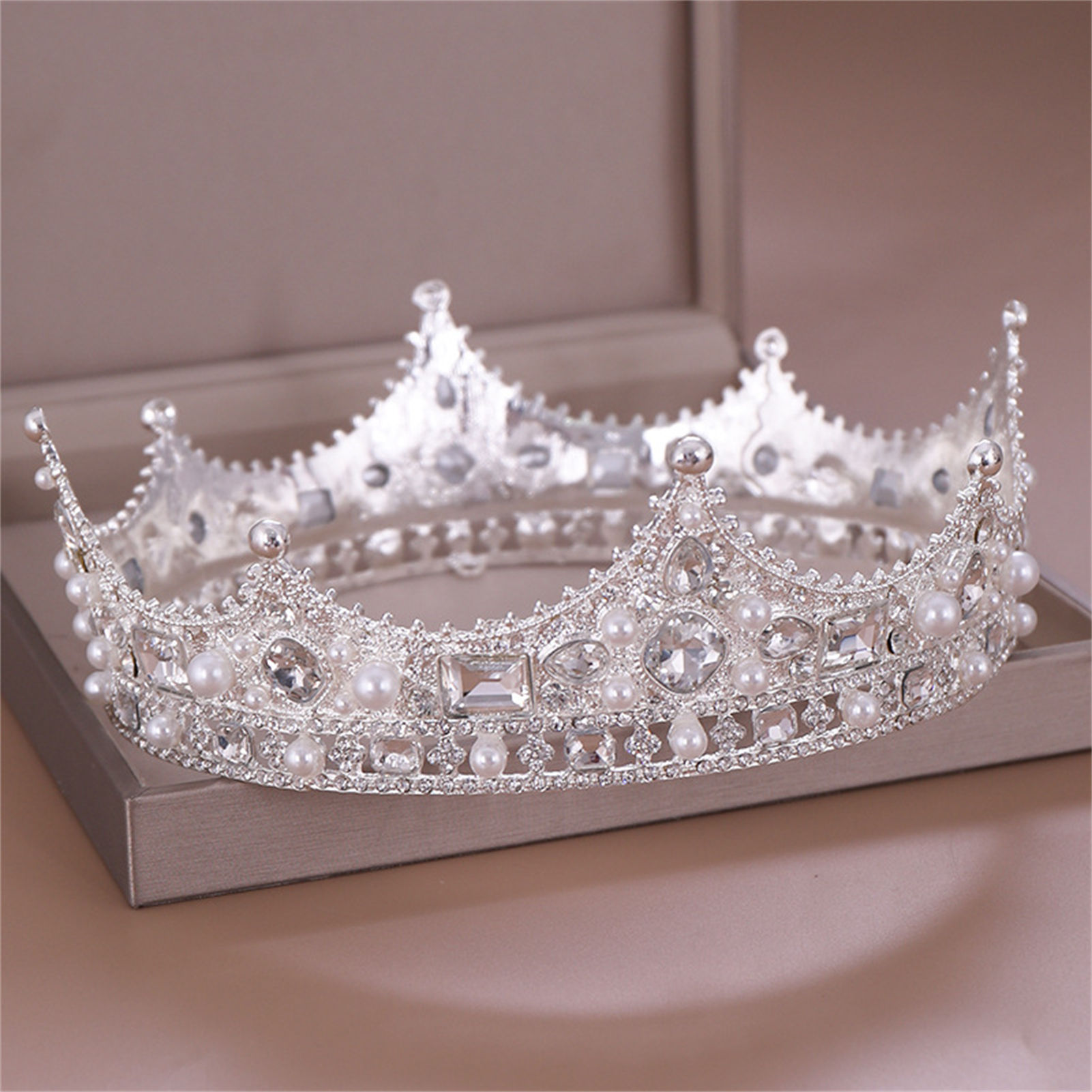 Liga coroa tiara retro nupcial - Women'S Wedding Accessories avaliação e preço